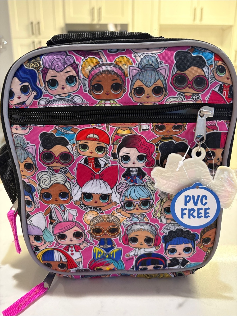 L.O.L. Surprise! Pink Multicolor Character Lunch Tote